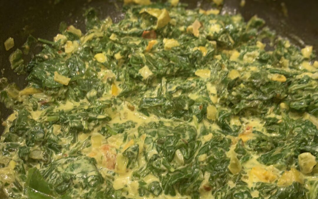 INDIAN SPICED SPINACH
