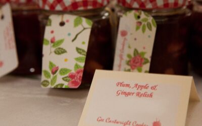 SPICED PLUM, APPLE AND GINGER RELISH