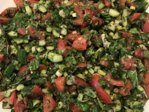 Middle-eastern-veggie-salad