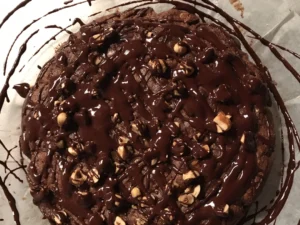 Chocolate-and-chestnut-cake