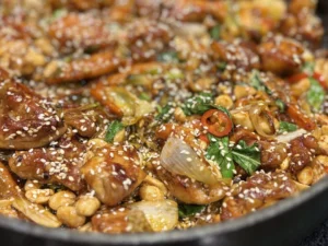 crispy-sticky-gochujang-chicken